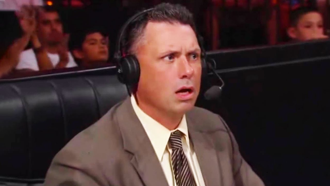 Michael Cole can't believe his eyes again. Again!