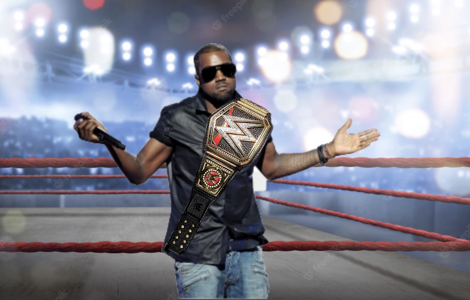 Kanye West demands shot at WWE Championship