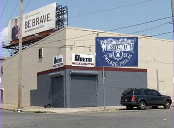 WrestleMania ecw arena